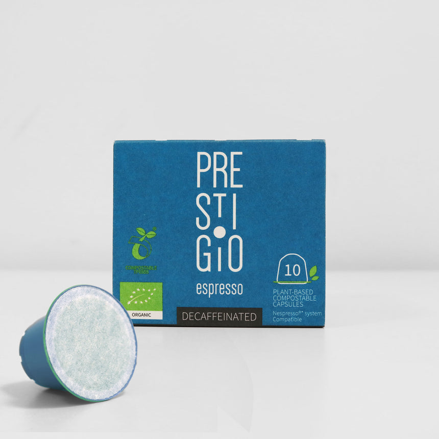 Plant-based Espresso Capsules - Decaffeinated